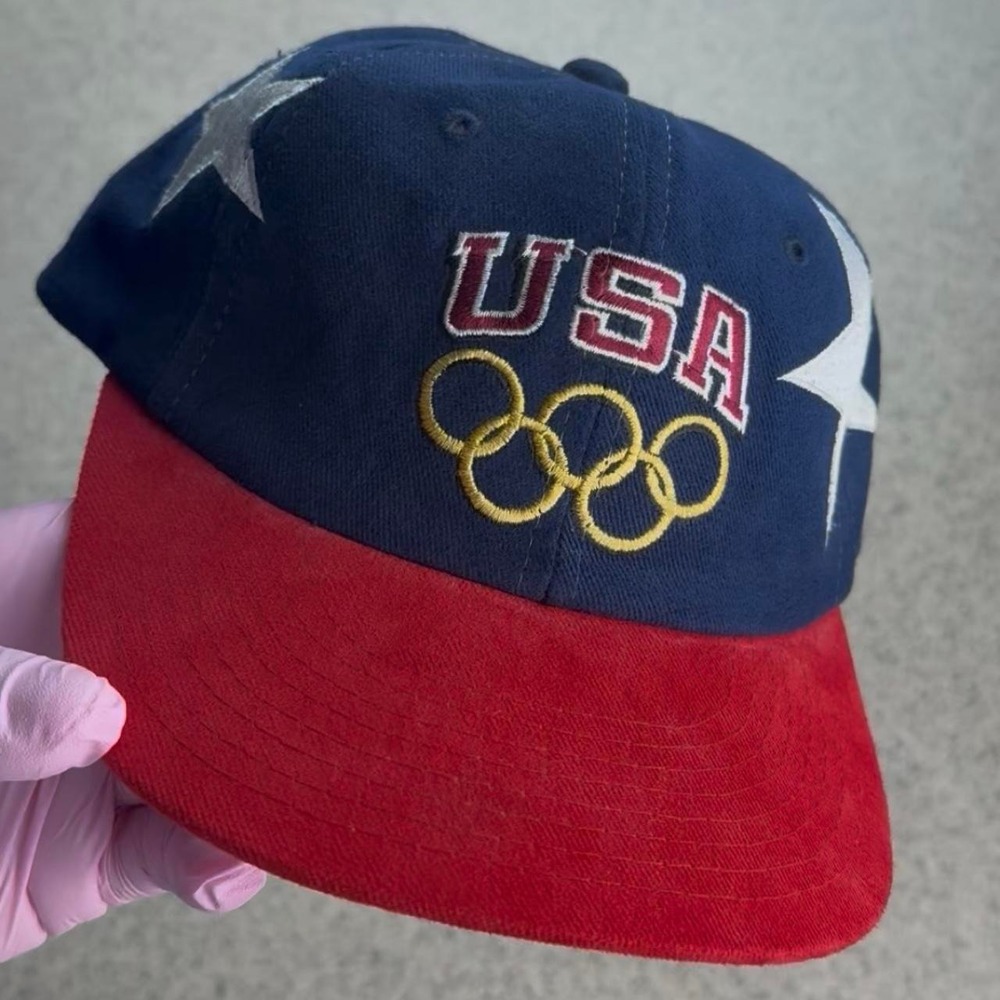 Vintage 1996 Atlanta Olympics Team USA Champion Snapback Hat